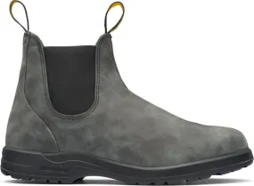 2055 - All-Terrain Rustic Black Boots - Unisex|-|2055 - Botte Tout-terrain noir rustique - Unisexe