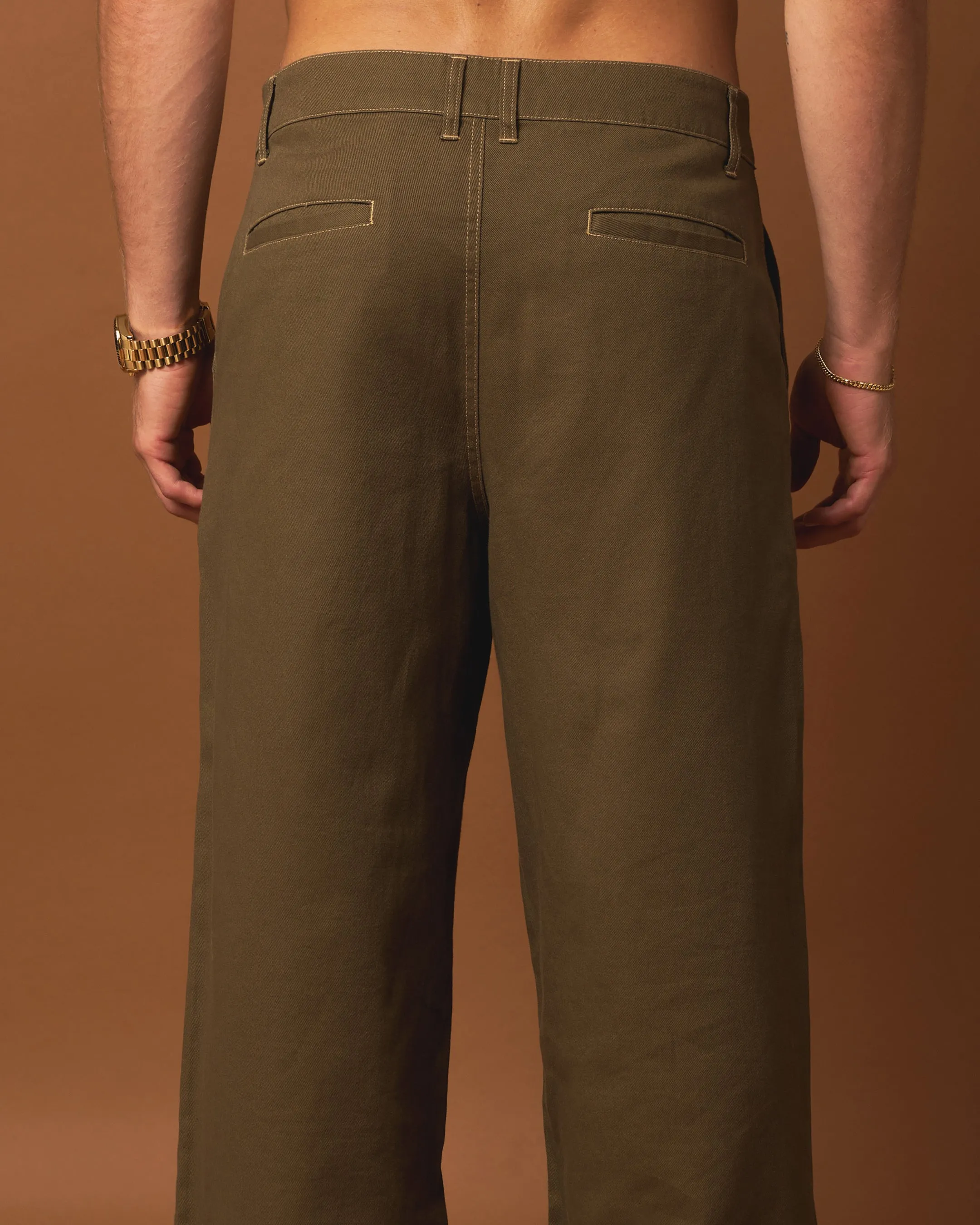 404 Painter Double Knee Pants Khaki