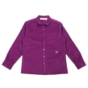 Abc. 123. Corduroy Studio Work Shirt (Purple)