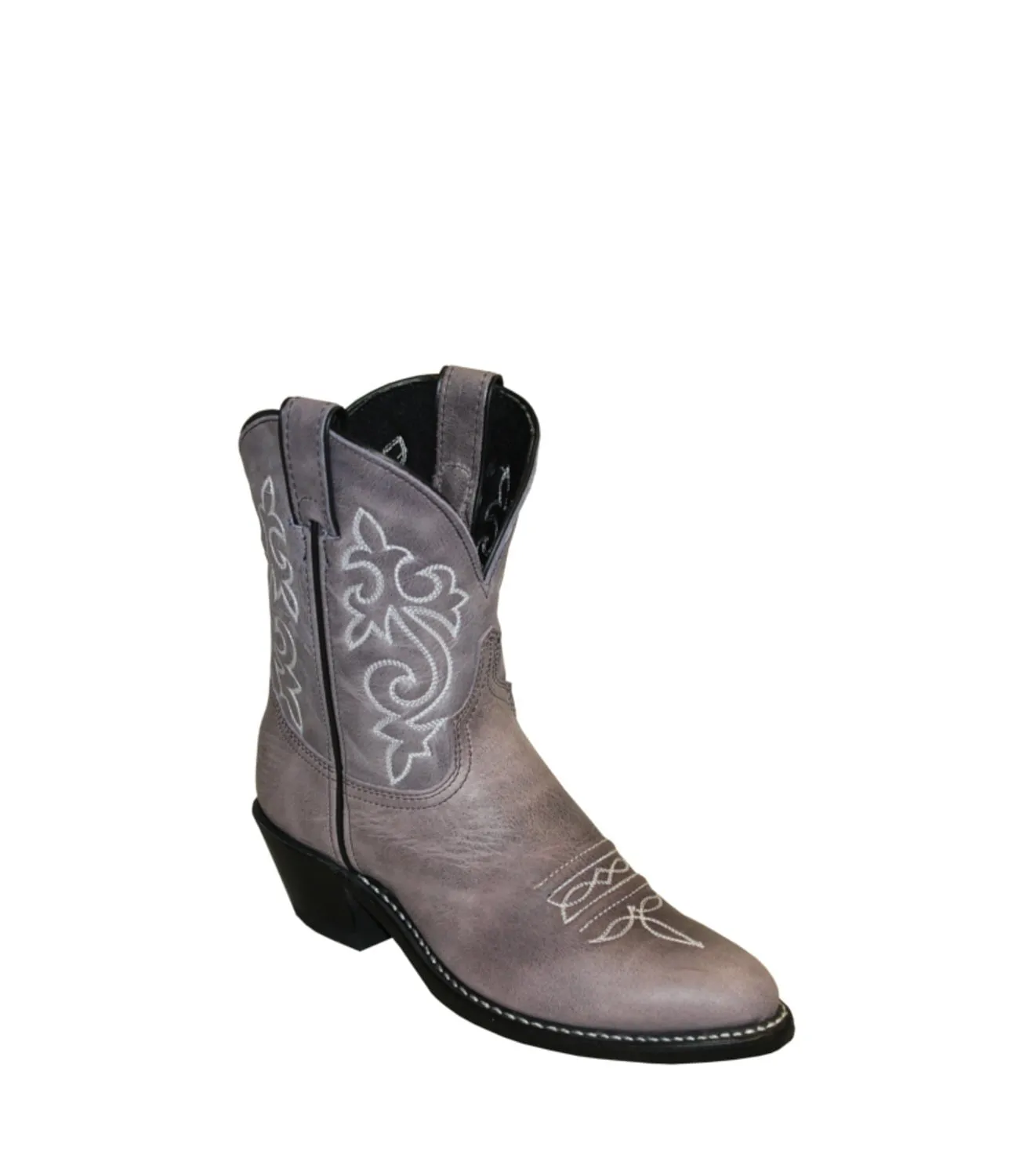 Abilene Boots Womens 7in Western Lilac Cowhide Cowboy Boots