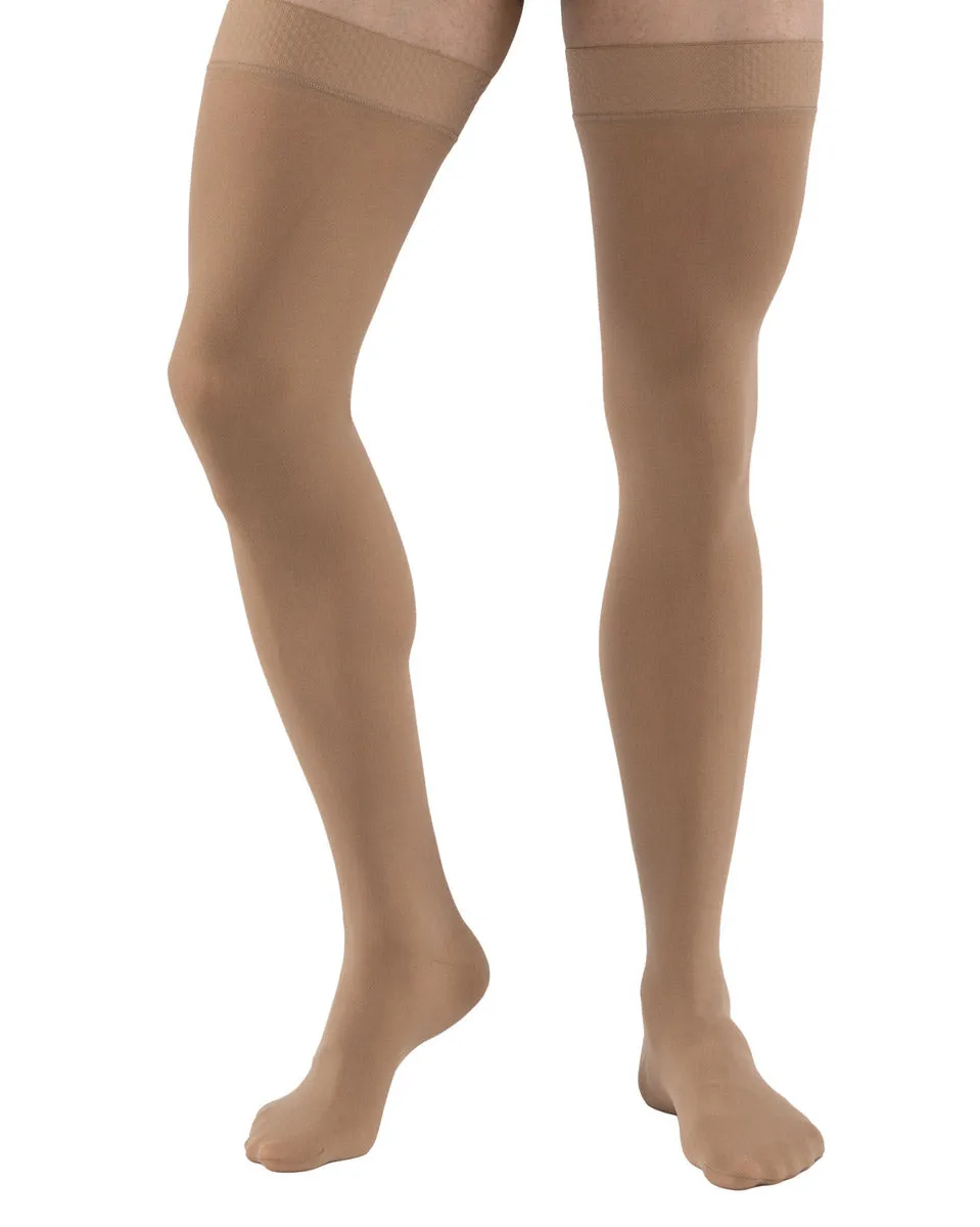 Activa Unisex Soft Fit Graduated Therapy Thigh Highs 20-30 mmHg with Uni-Band Top