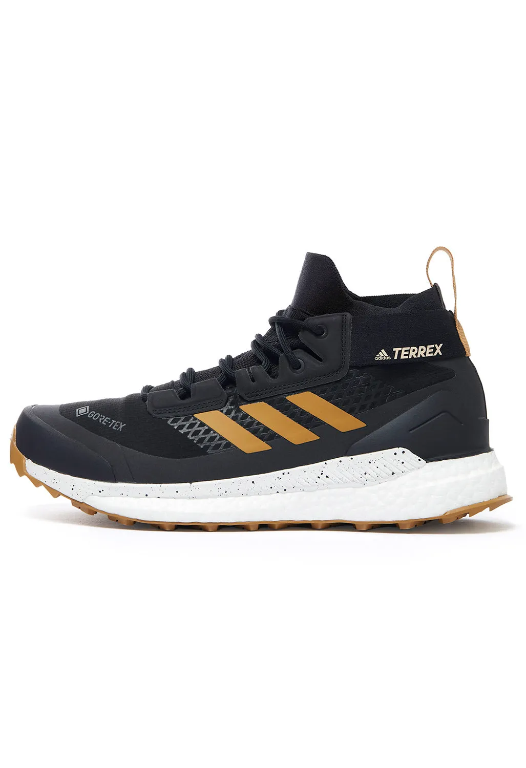 adidas Terrex Free Hiker GORE-TEX Men's Boots - Core Black/Mesa/Crystal White