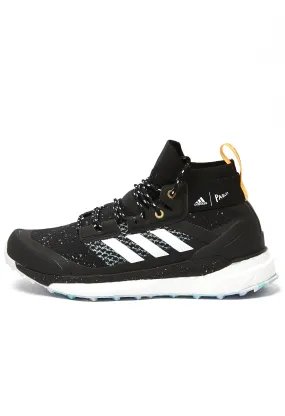 adidas TERREX Free Hiker Parley Women's Boots - Core Black/Ftwr White/Real Gold