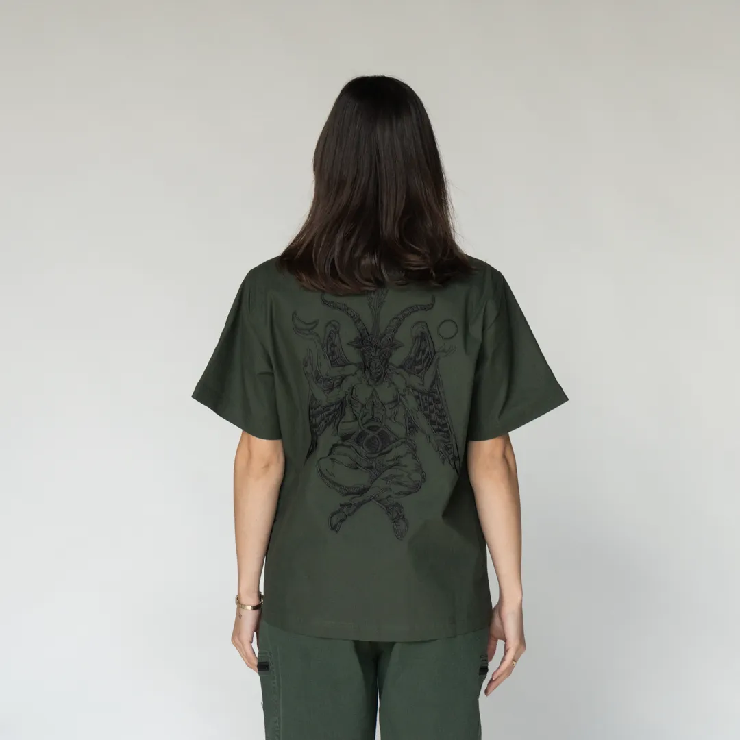 Altar Embroidered Ripstop Work Shirt - Ivy