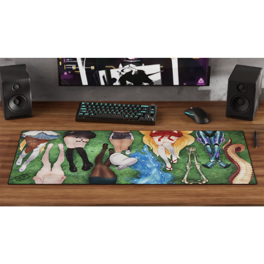 Anime Girl Thigh Mouse Pad