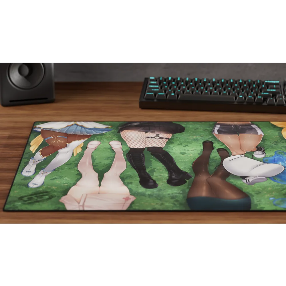 Anime Girl Thigh Mouse Pad