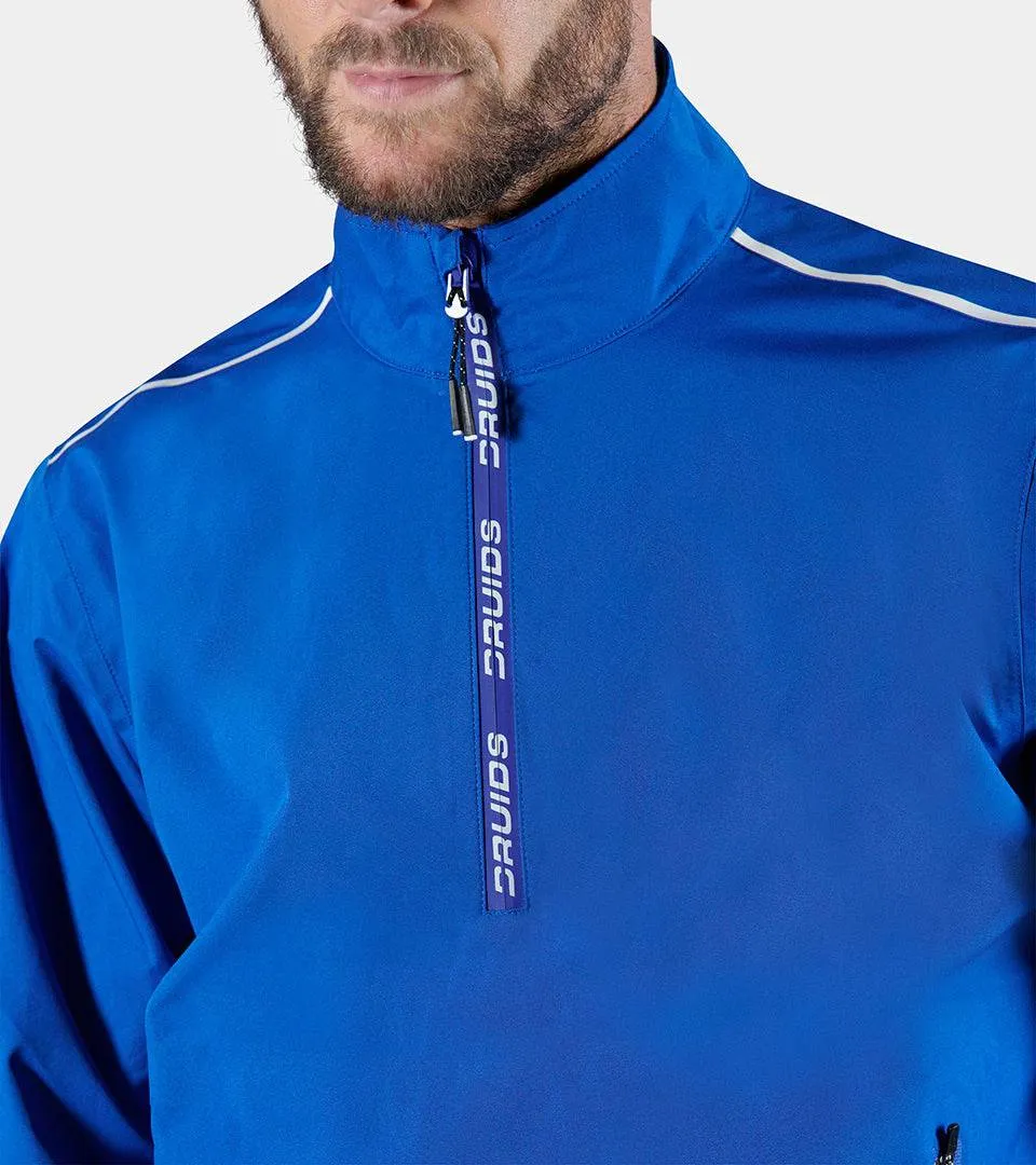 AQUA SHIELD 1/4 ZIP RAIN JACKET - BLUE