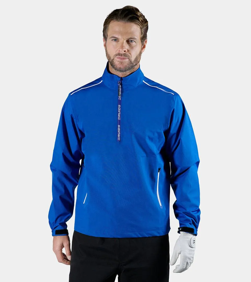 AQUA SHIELD 1/4 ZIP RAIN JACKET - BLUE