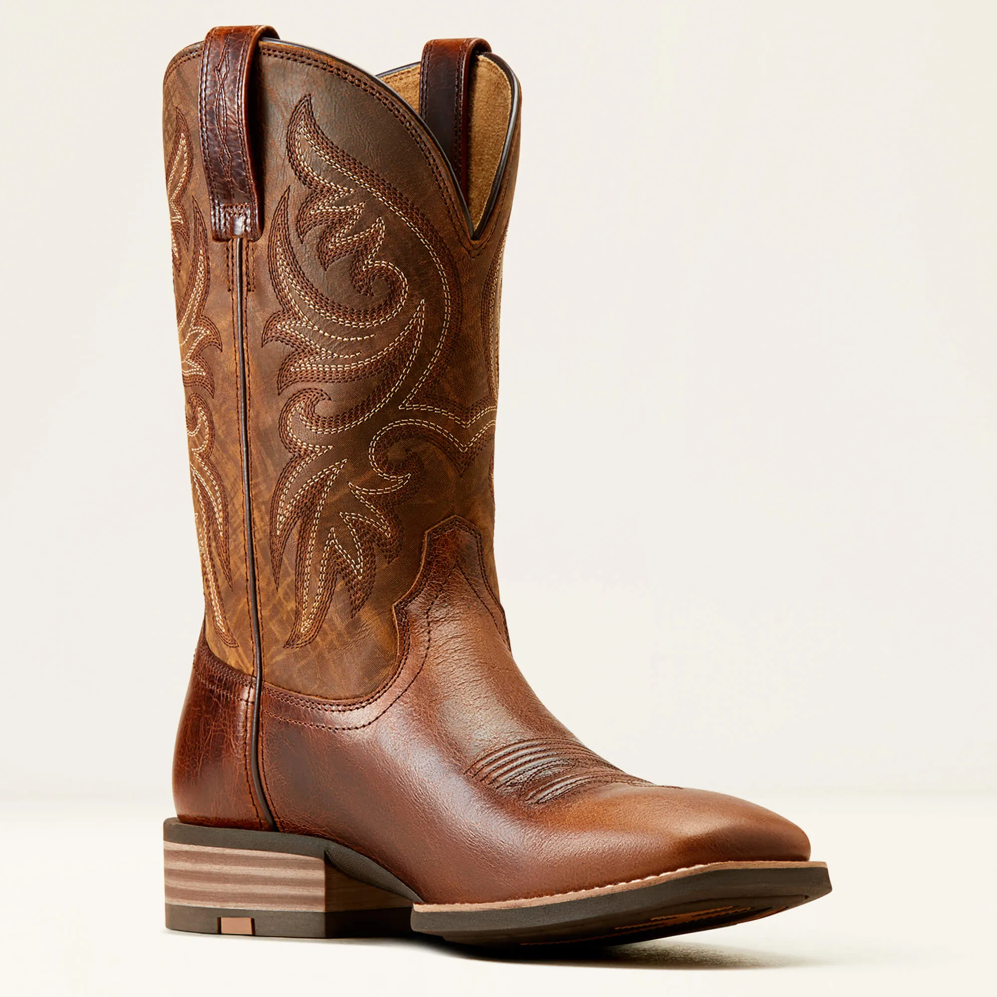 Ariat Men's Beasty Brown Slingshot Cowboy Boot