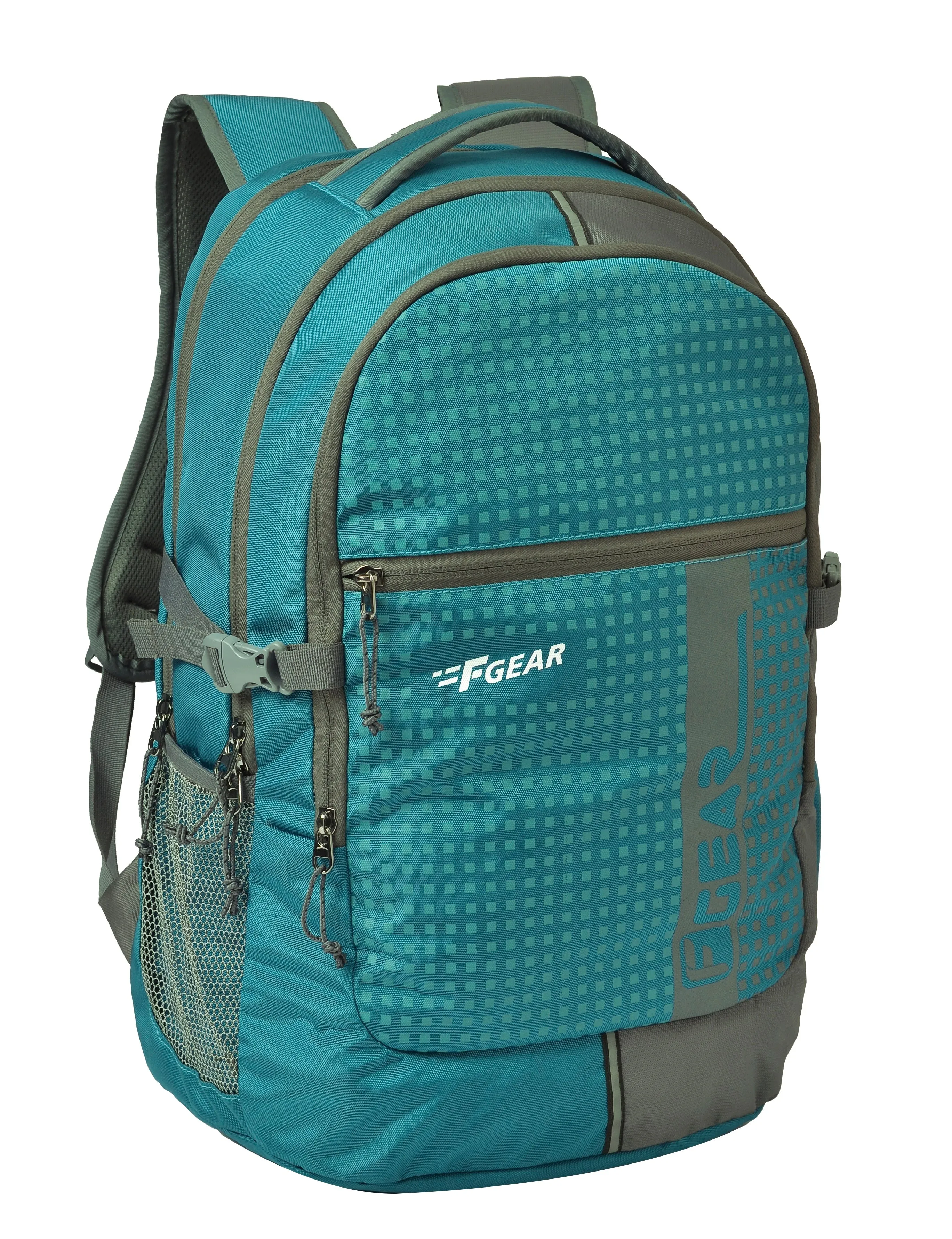 Blow 32L Aqua Blue Grey Backpack With Rain Cover