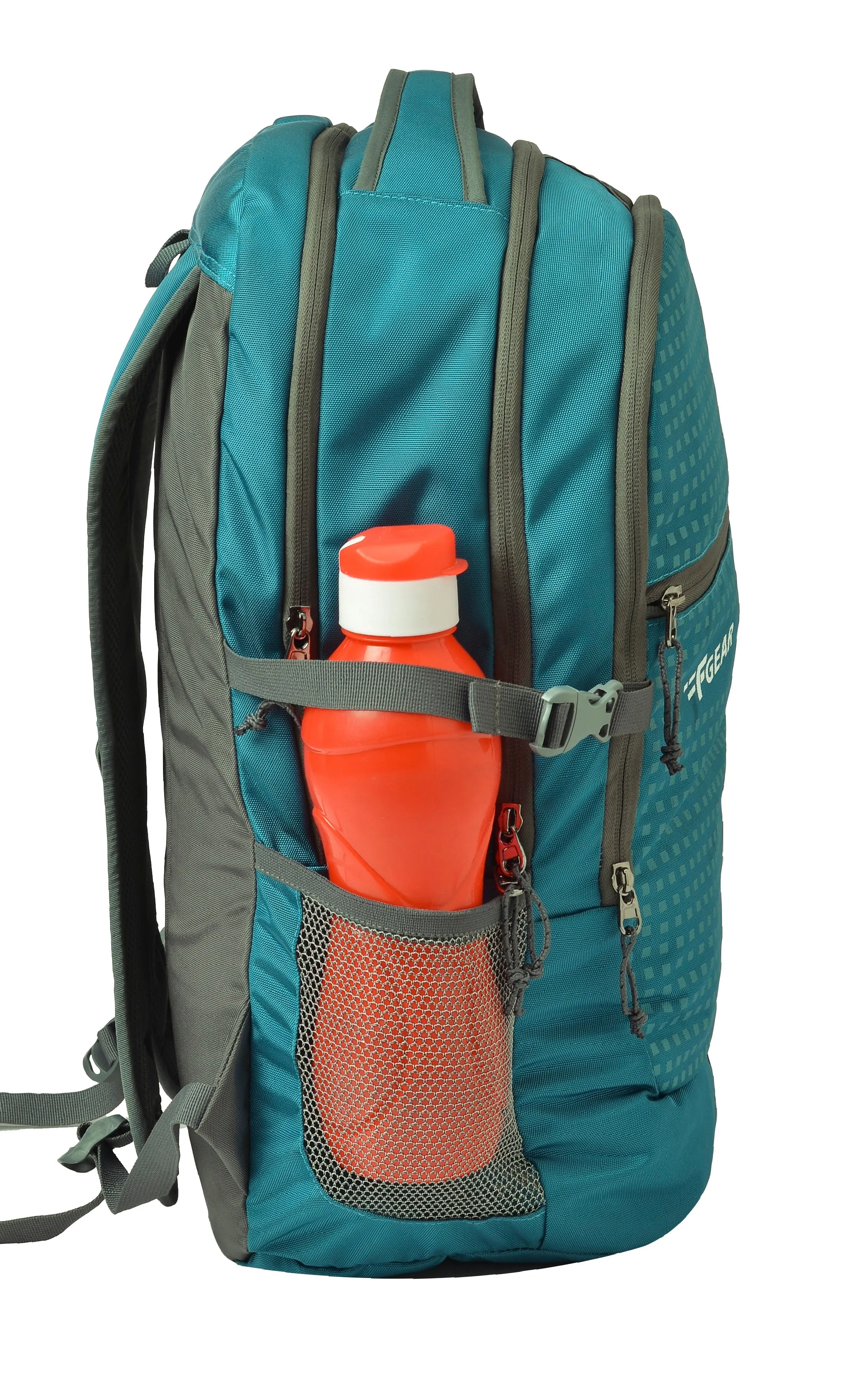 Blow 32L Aqua Blue Grey Backpack With Rain Cover