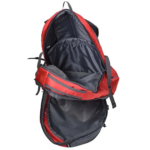 Blow 32L Red Grey Laptop Backpack With Rain Cover