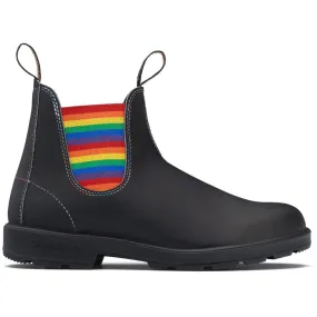 BLUNDSTONE ORIGINAL 500 SERIES BLACK/RAINBOW - ADULTS