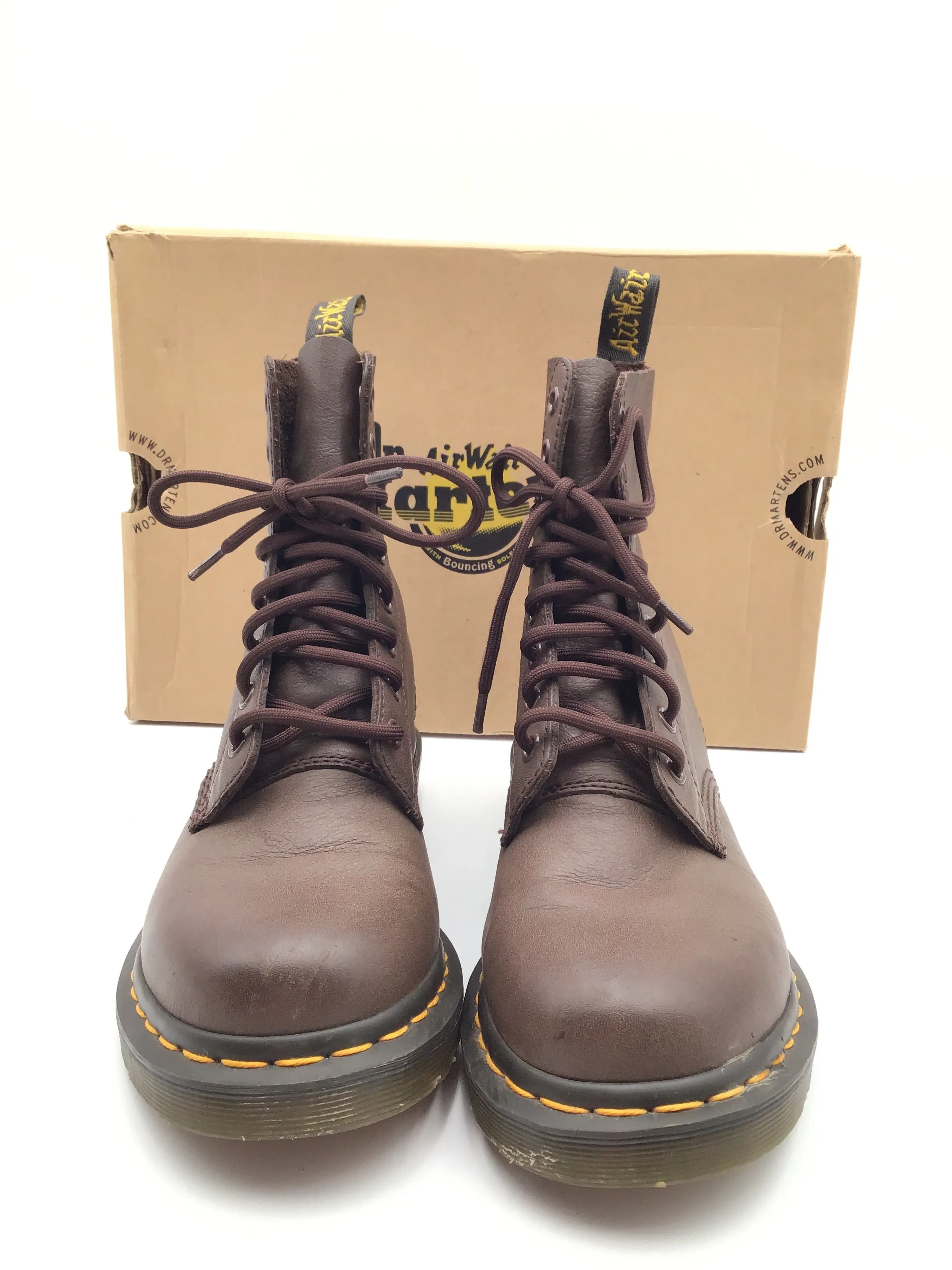 Boots Designer By Dr Martens In Brown, Size: 8