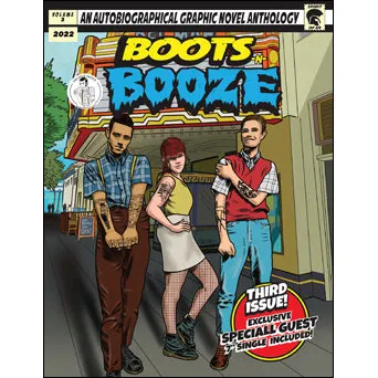 Boots-N-Booze "Volume 3" - Comic Book 7"