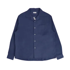 Bowling LS Shirt - Work Blue