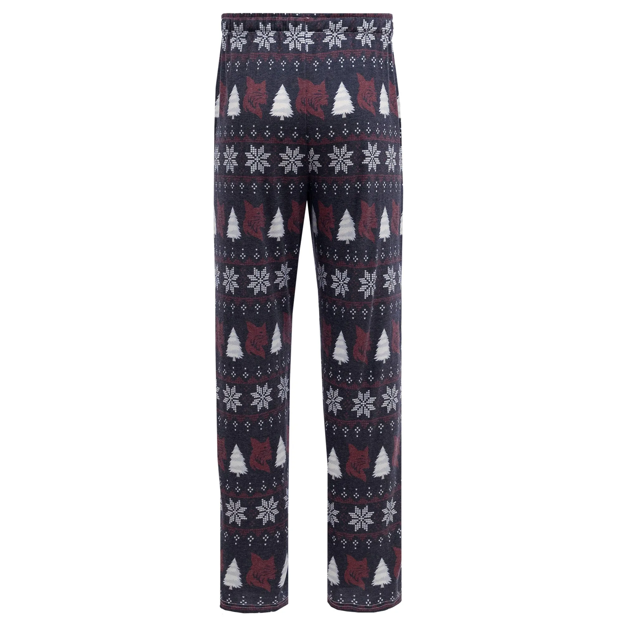 Boxercraft Bobcats. Snow Flakes & Pine Trees Loungewear Pant