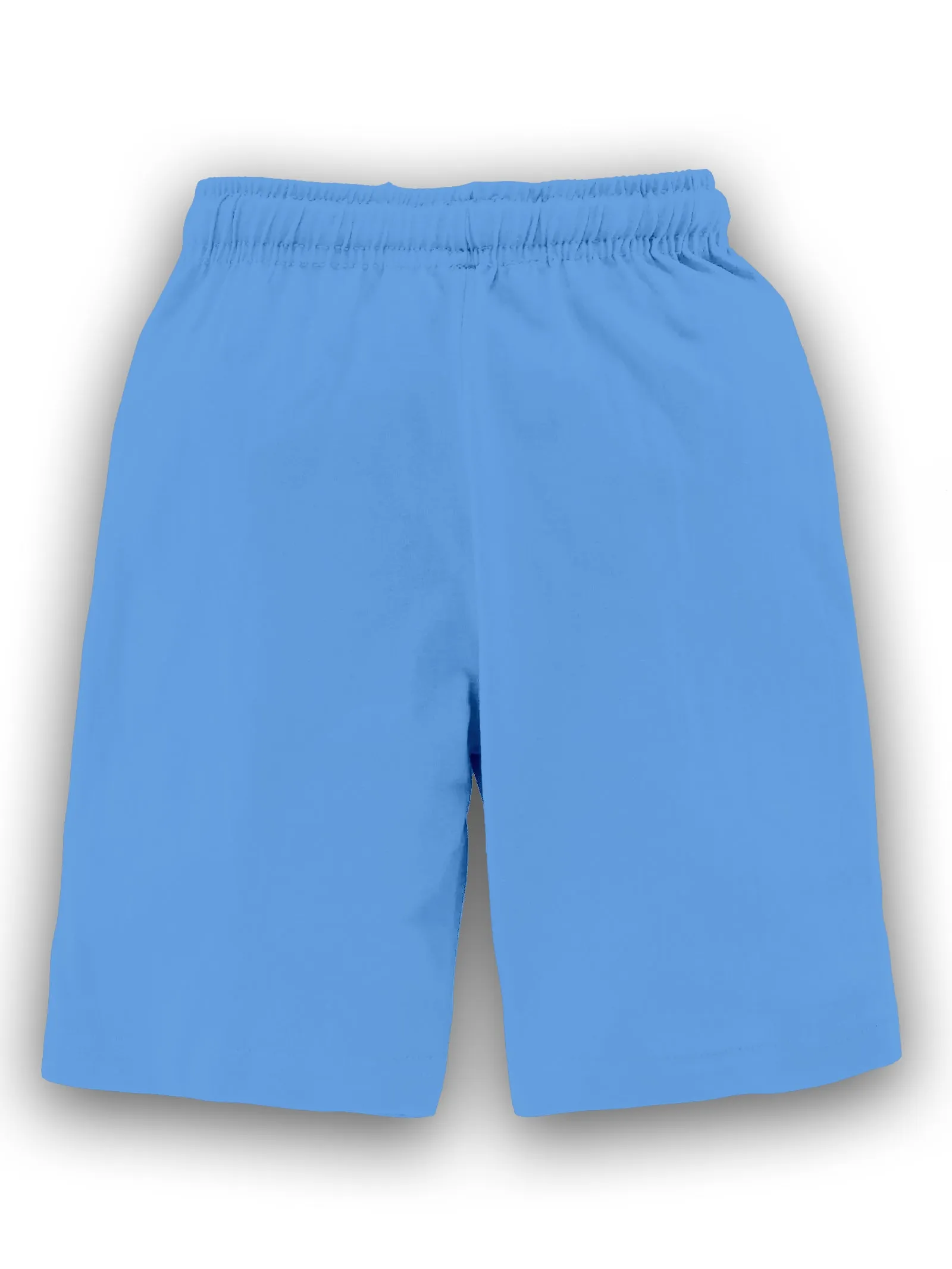 Boys Knit Knee length Basic Shorts Pack Of 2