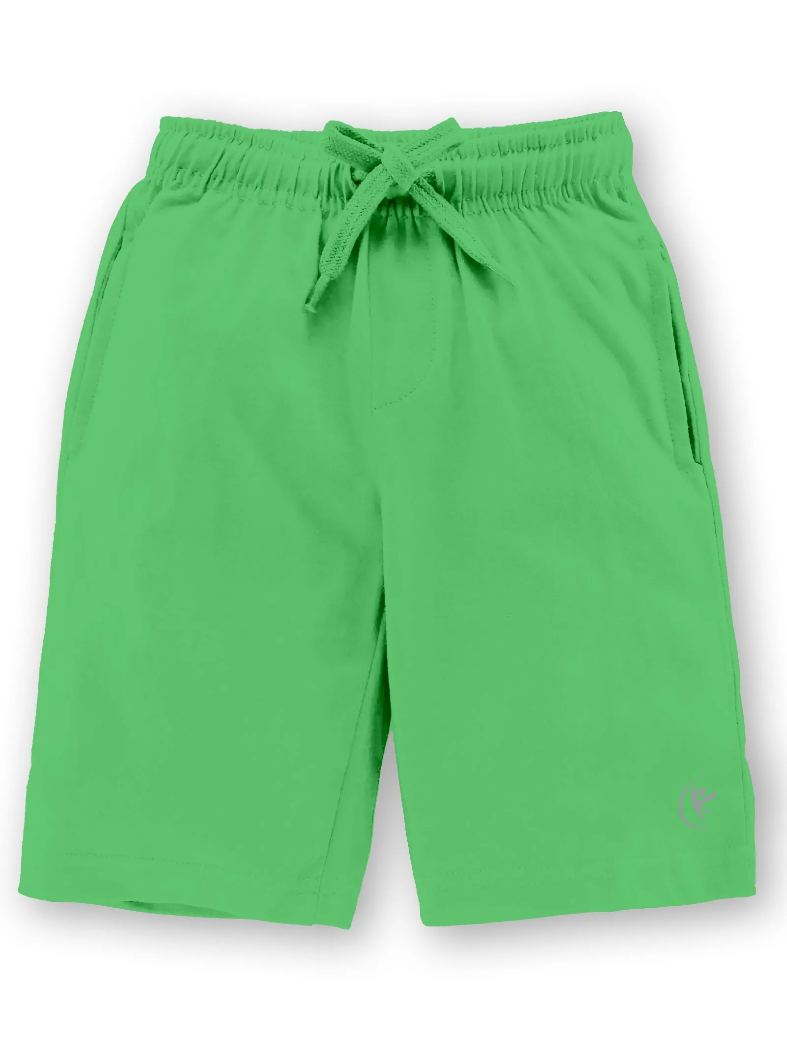 Boys Knit Knee length Basic Shorts Pack Of 2