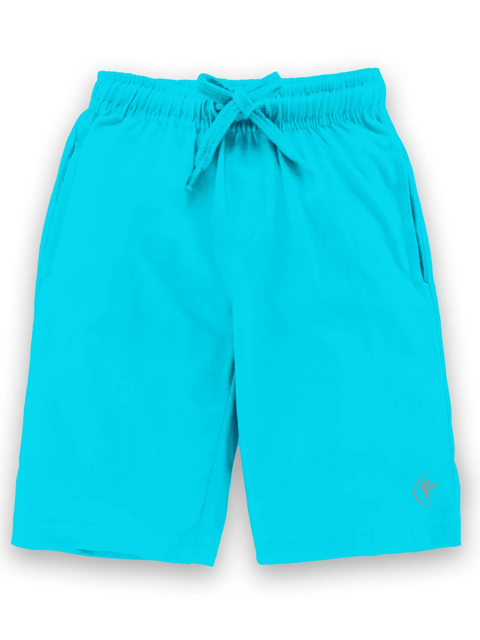 Boys Knit Knee length Basic Shorts Pack Of 2