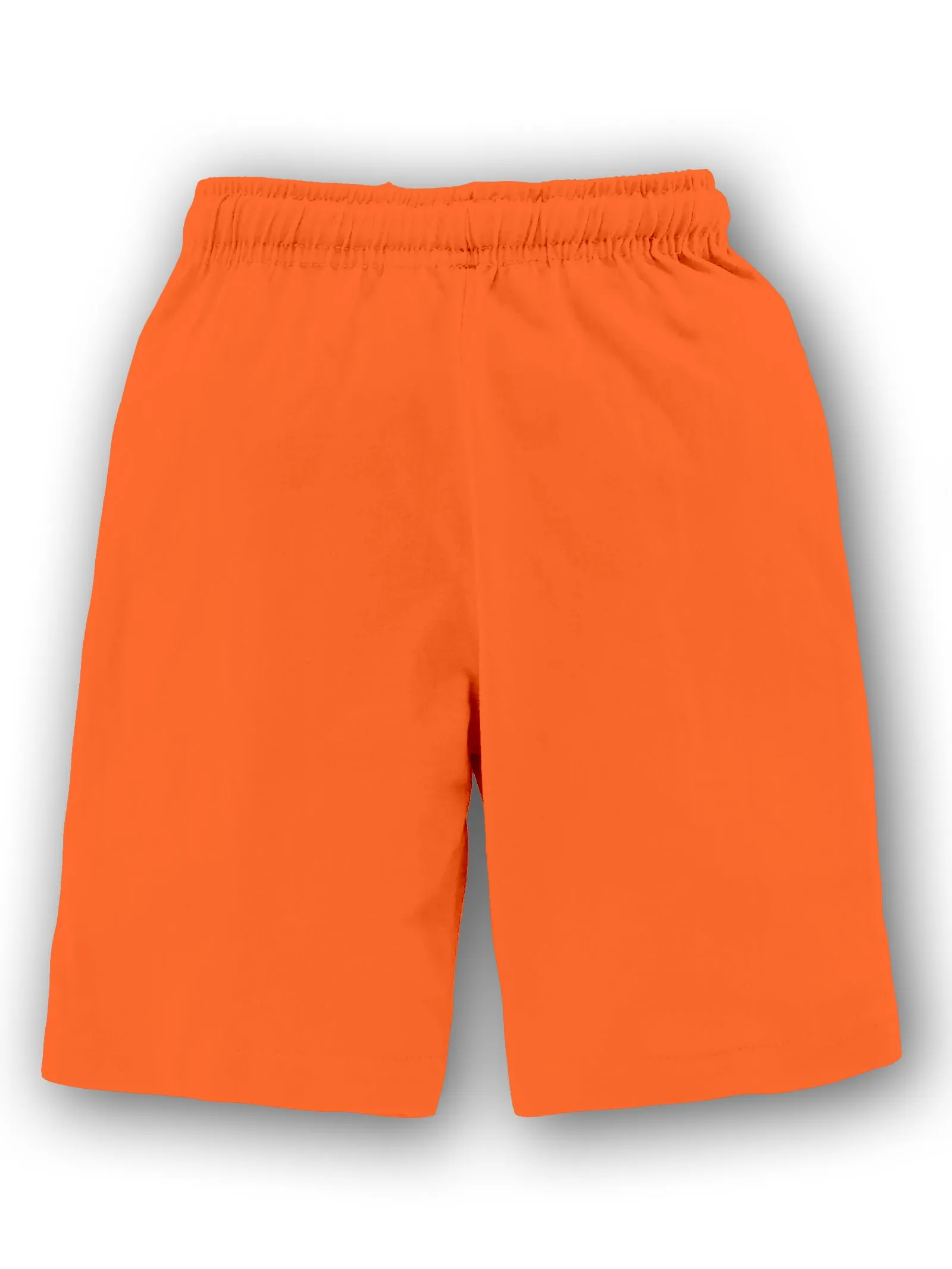 Boys Knit Knee length Basic Shorts Pack Of 2