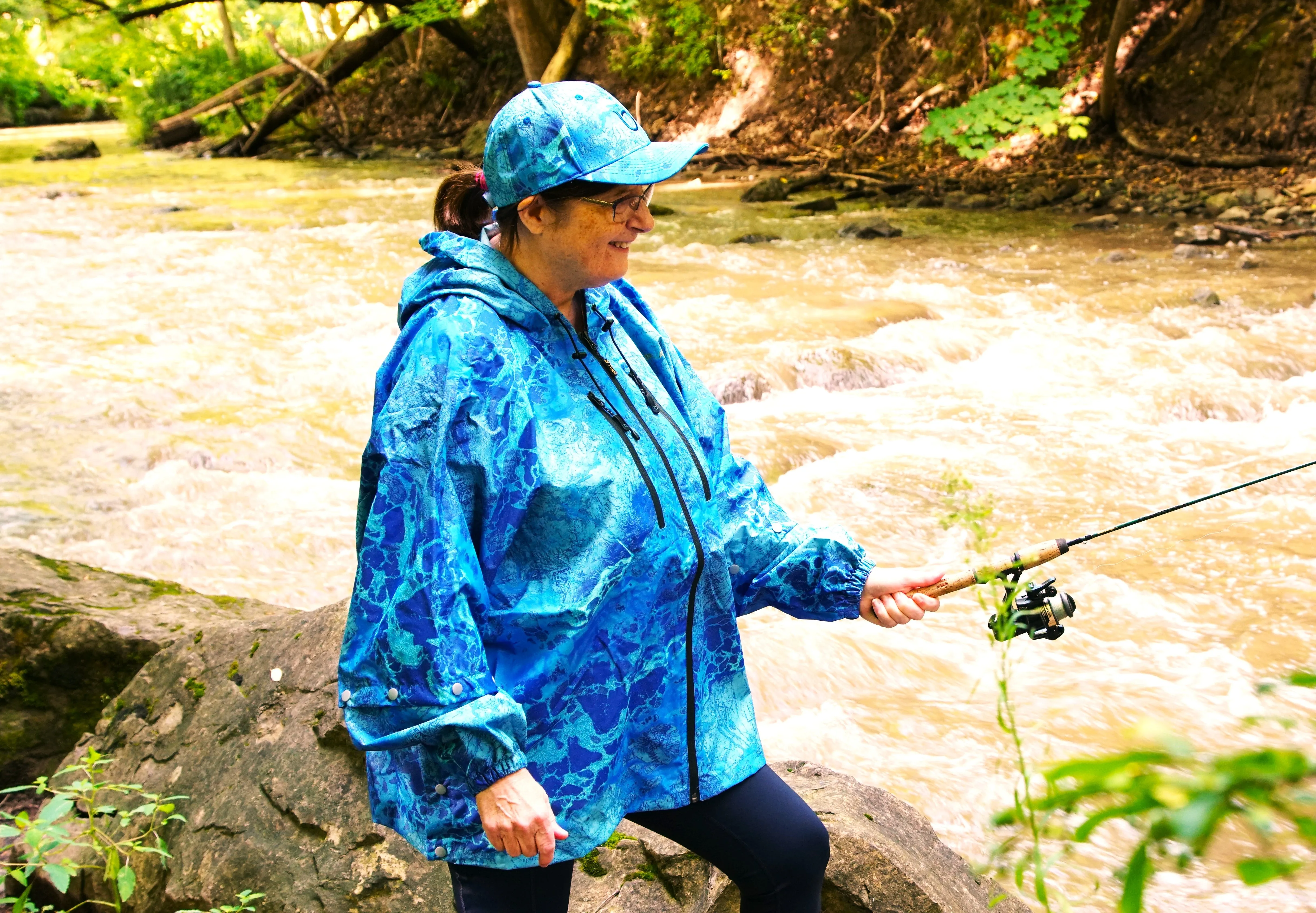 Brella 2015 Blue Unisex Rain Jacket