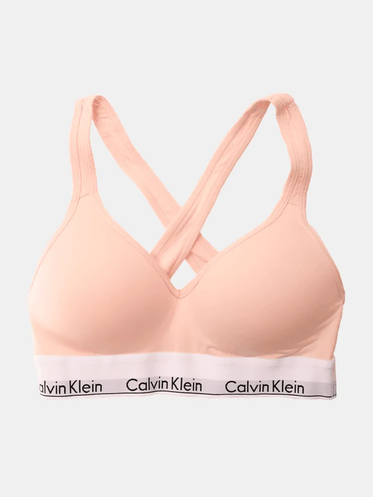 Calvin Klein Modern Cotton Lined Bralette - Nymphs Thigh