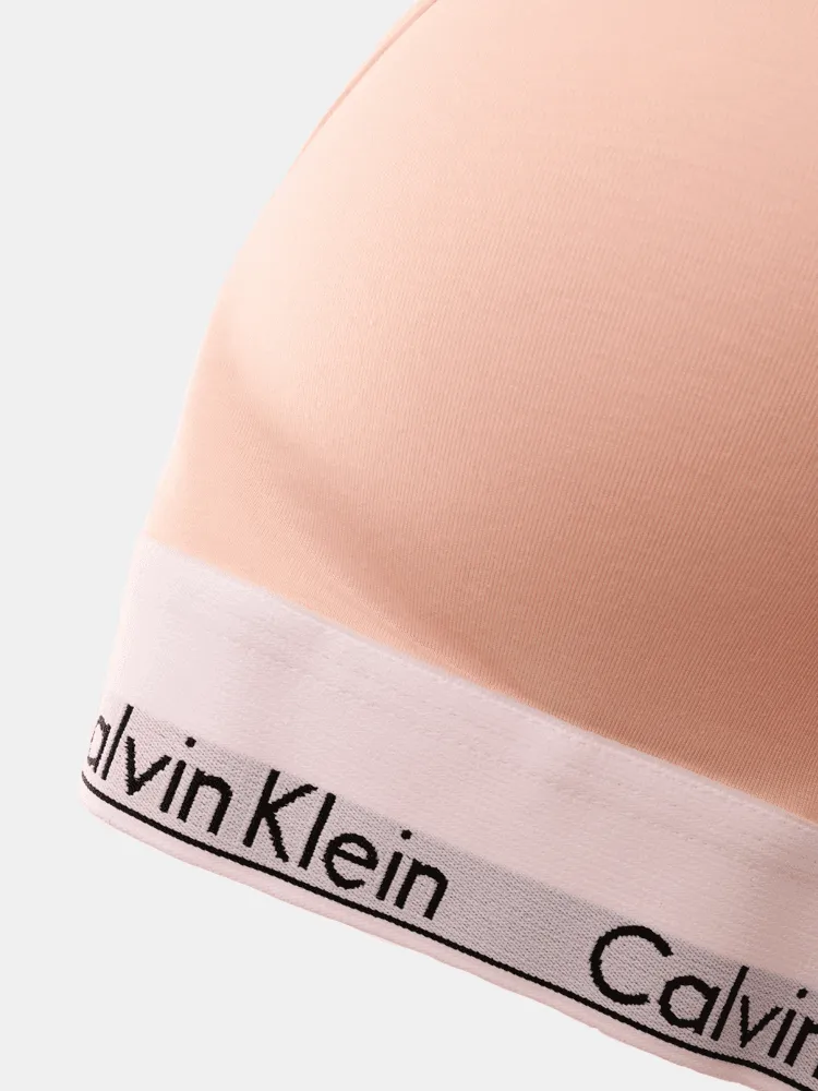 Calvin Klein Modern Cotton Lined Bralette - Nymphs Thigh