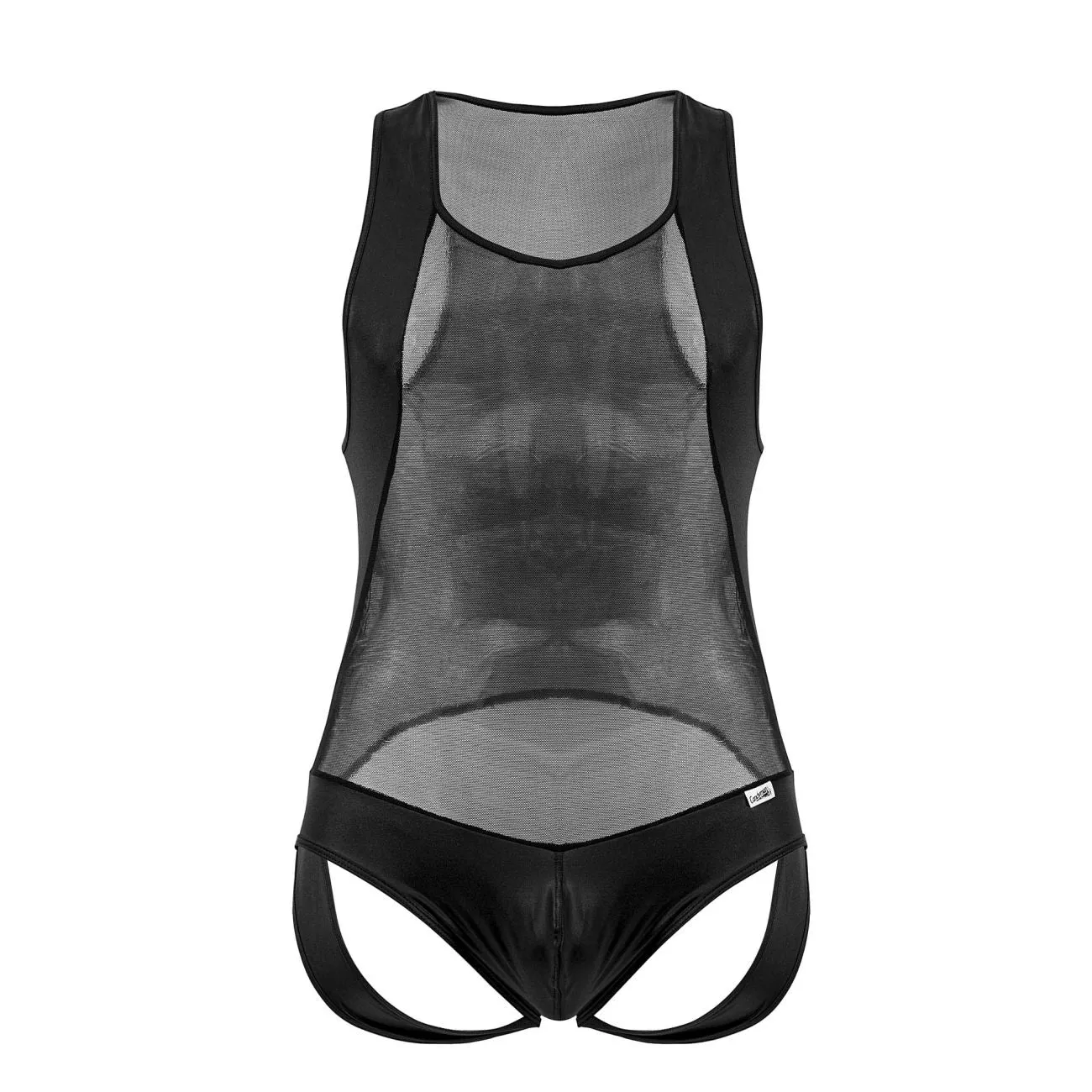 CandyMan 99716X Work-N-Out Bodysuit Color Black