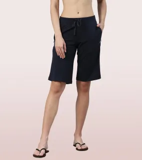 City Shorts | Cotton Knee Length Shorts