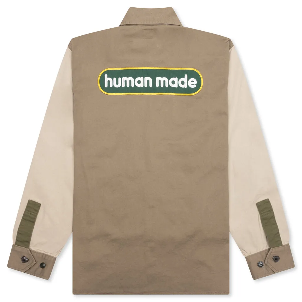 Crazy Work Shirt - Beige