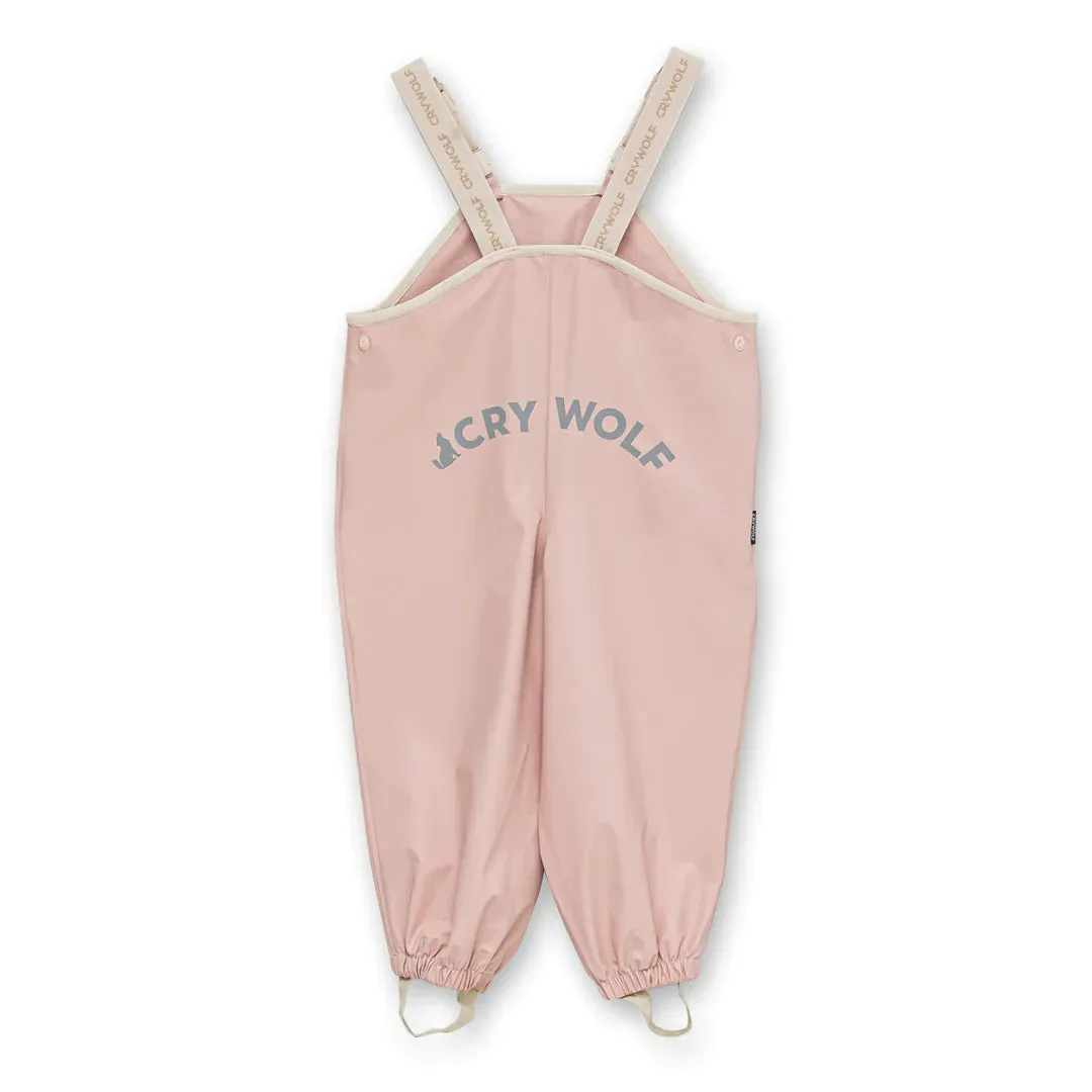 Crywolf Rain Overalls Dusky Pink