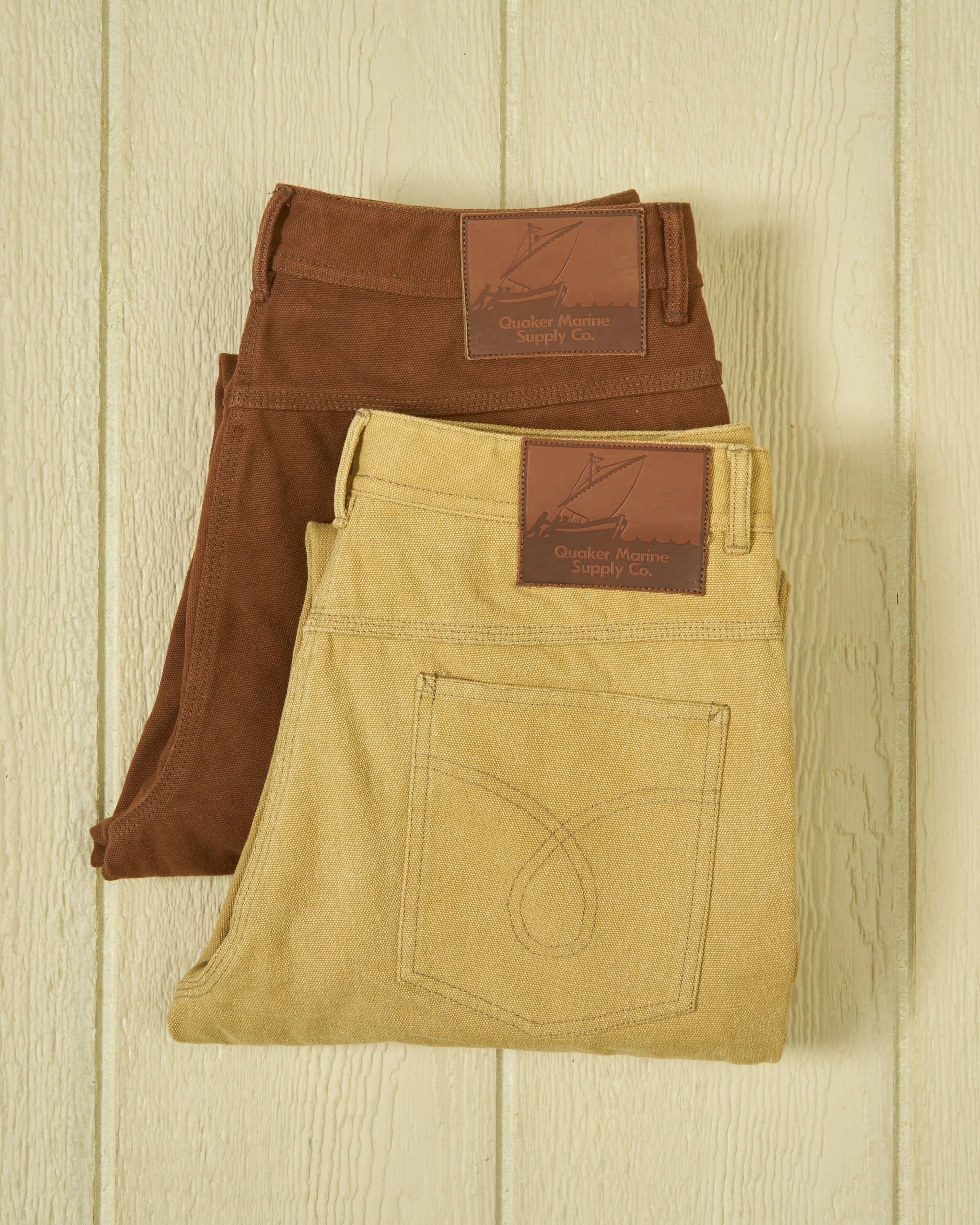 Double Knee Pant in British Khaki