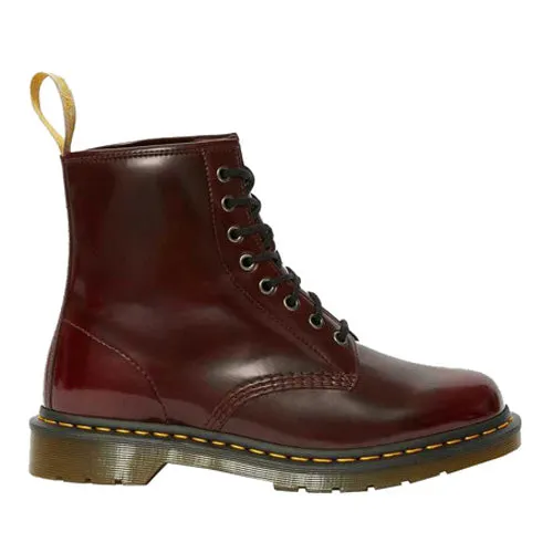 Dr. Martens Vegan 8 Eye Boots - 1460 - Cherry Red