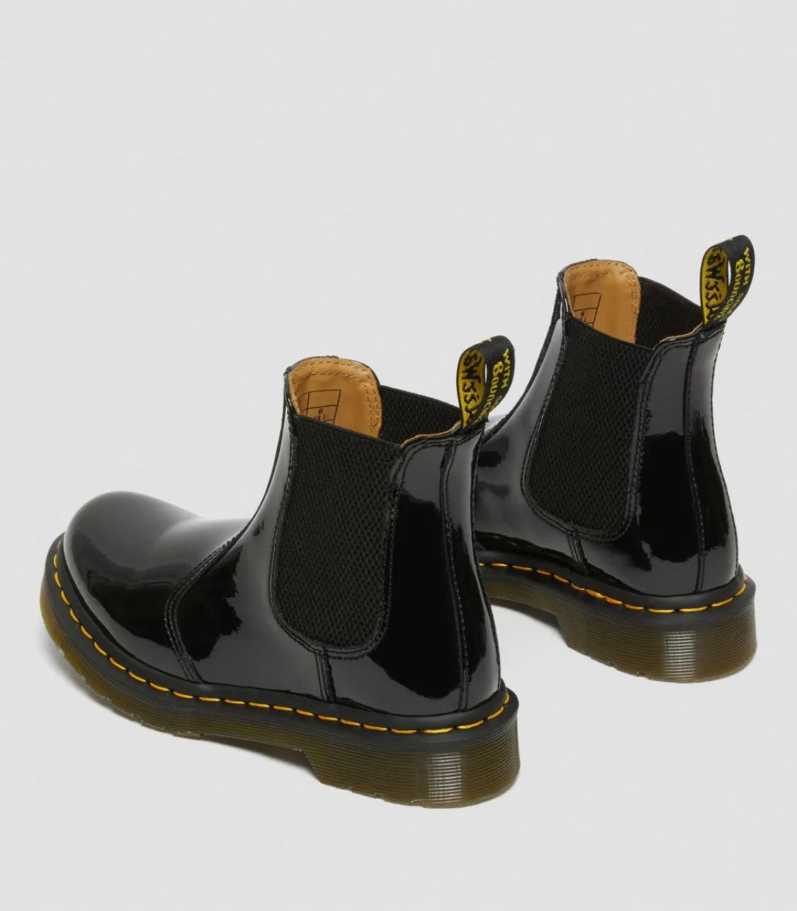 Dr.Martens 2976 Patent black Chelsea Boots schwarz 25278001