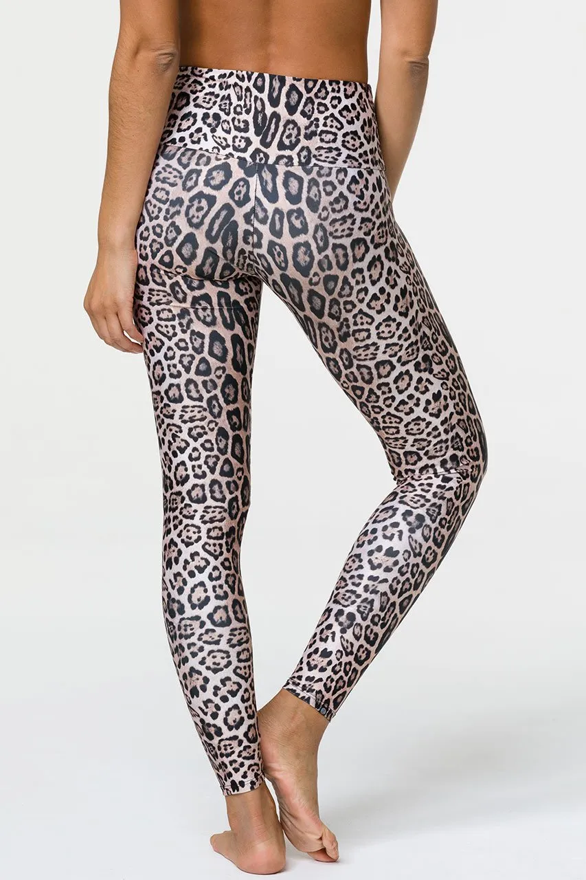 High Rise Legging -Leopard