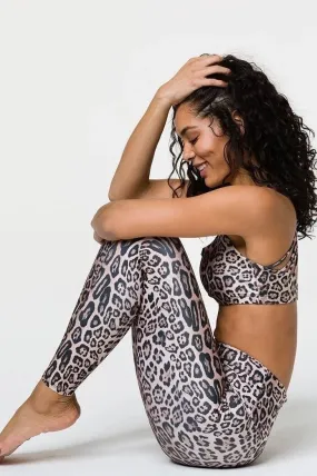 High Rise Legging -Leopard