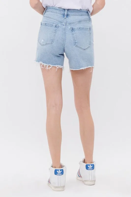 HIGH RISE MIDI SHORTS