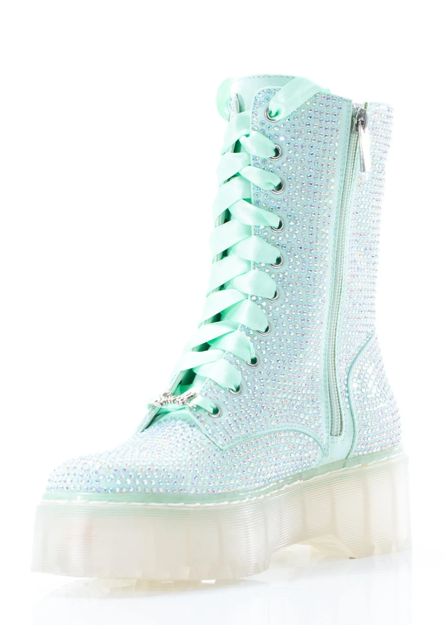 Jade Combat Boot