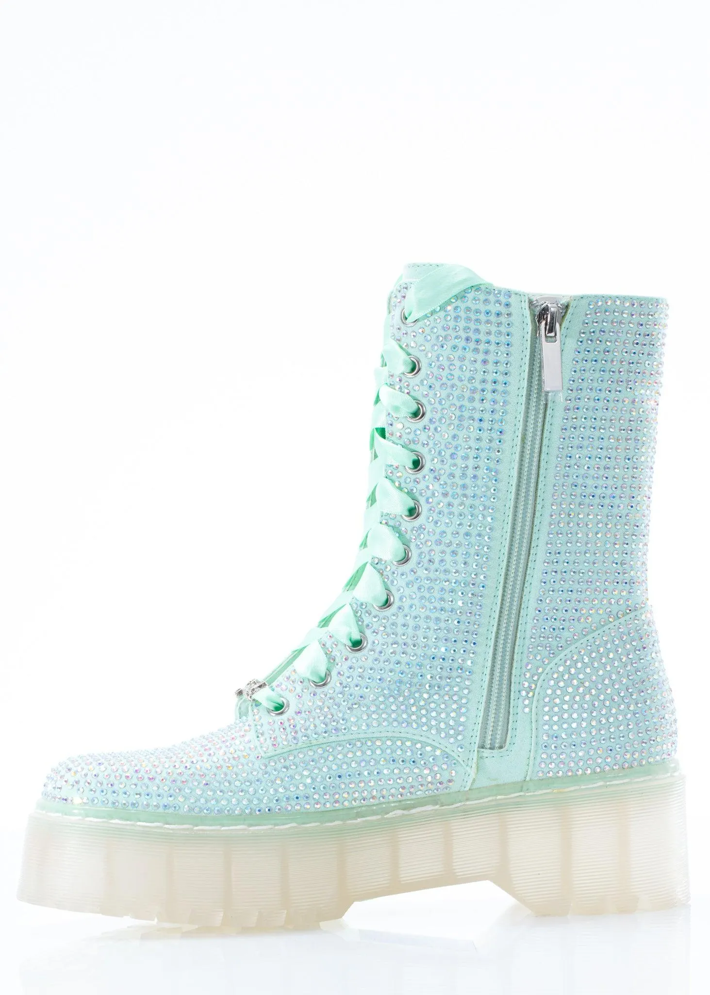 Jade Combat Boot