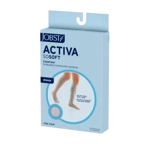 JOBST ACTIVA SoSoft 15-20 mmHg Compression Socks Knee High