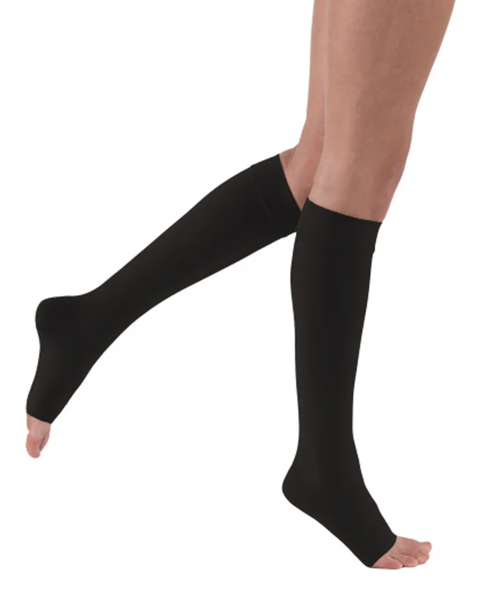 Jobst Relief OPEN TOE Knee Highs Unisex 20-30 mmHg-PETITE