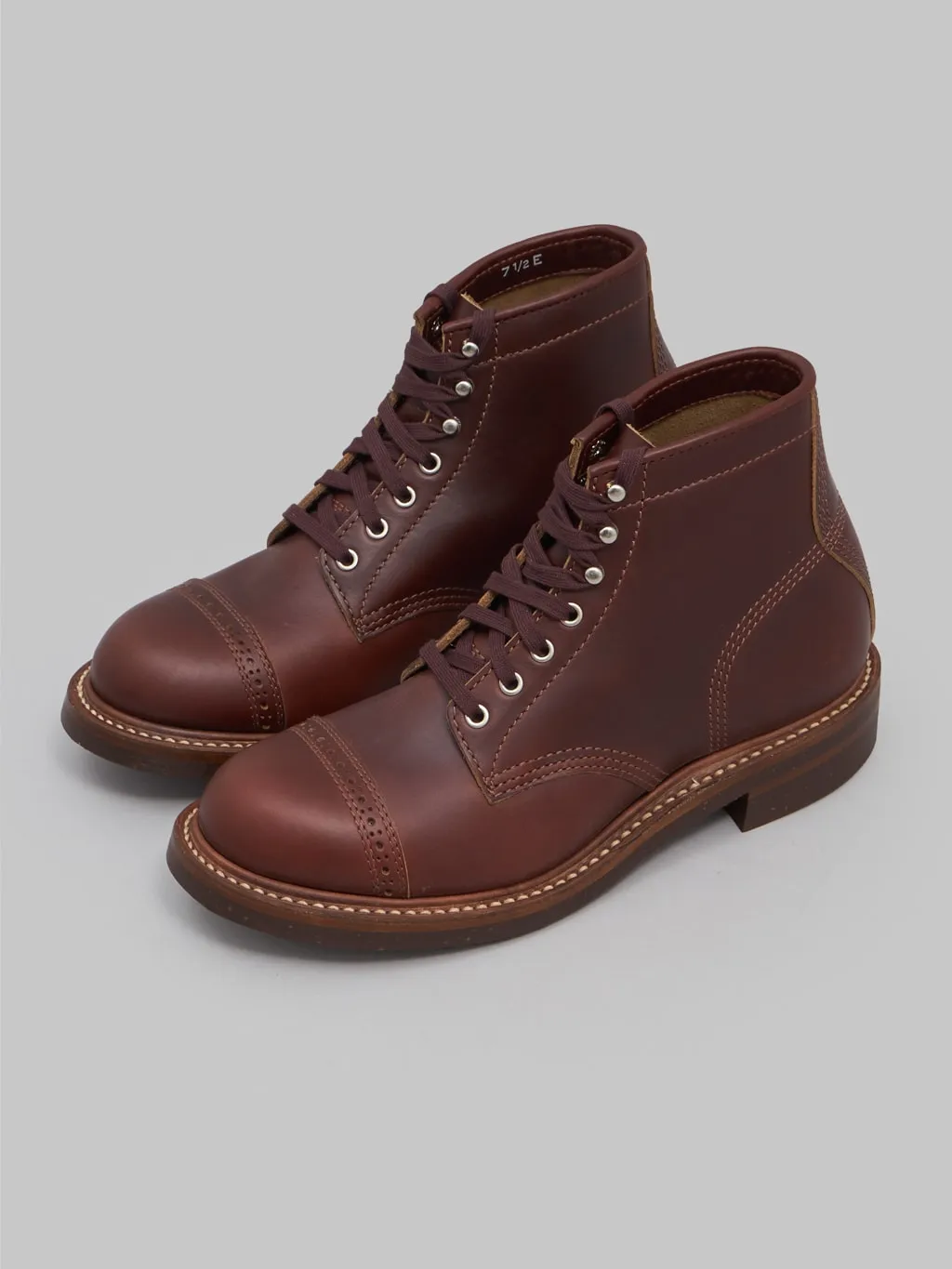 John Lofgren Combat Boots Horween Leather CXL Timber