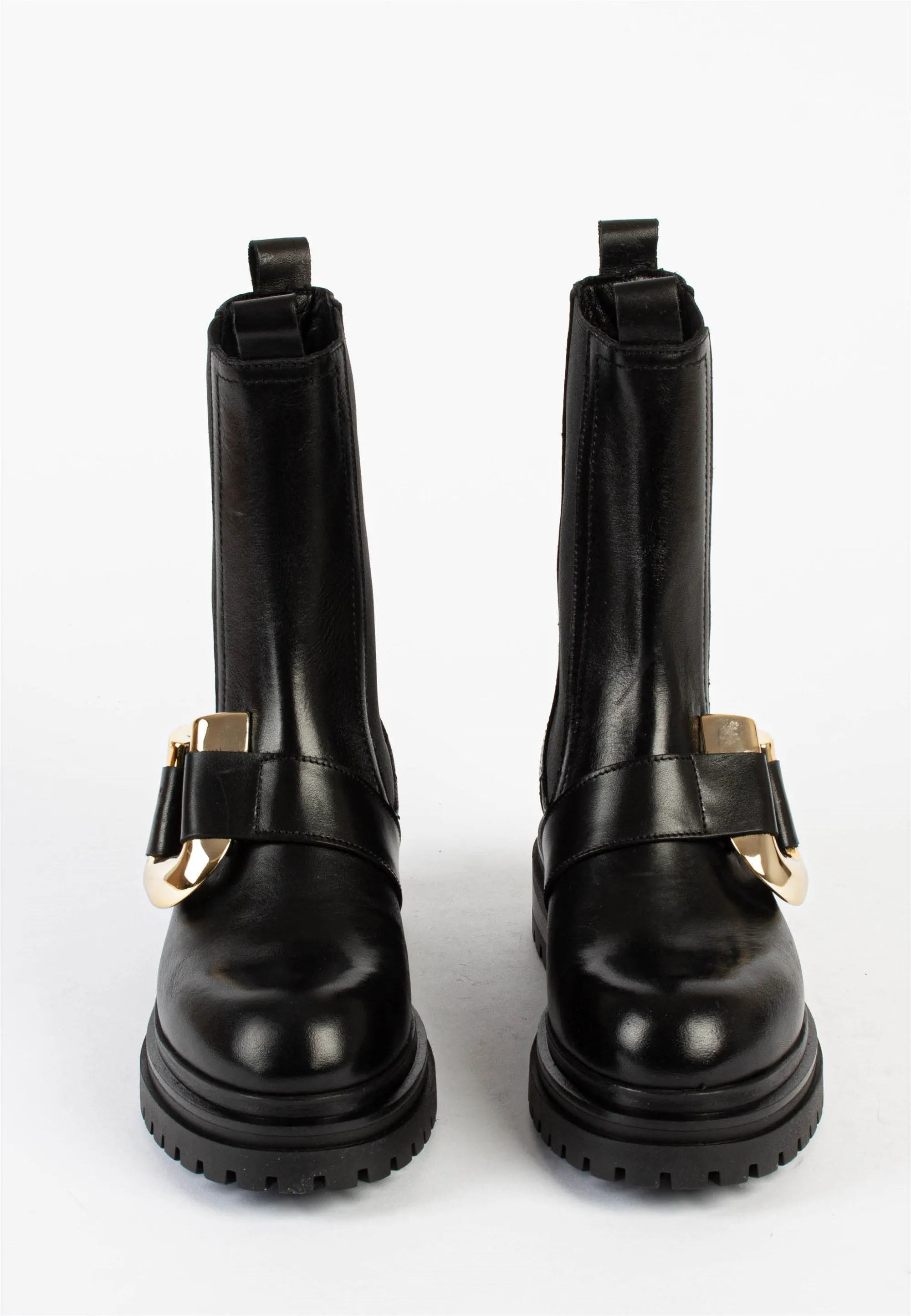 Kennedy Black Chelsea Boots