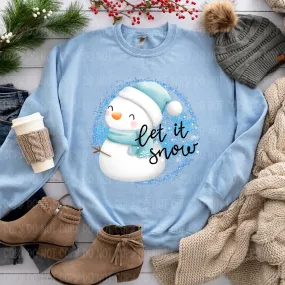 Let It Snow Faux Glitter