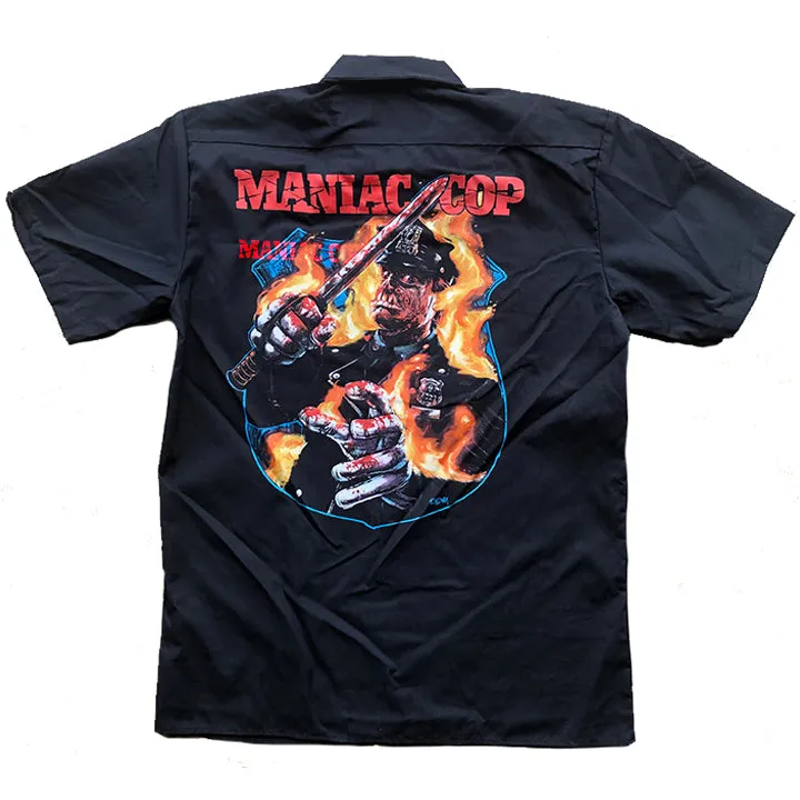 MANIAC COP WORK SHIRT