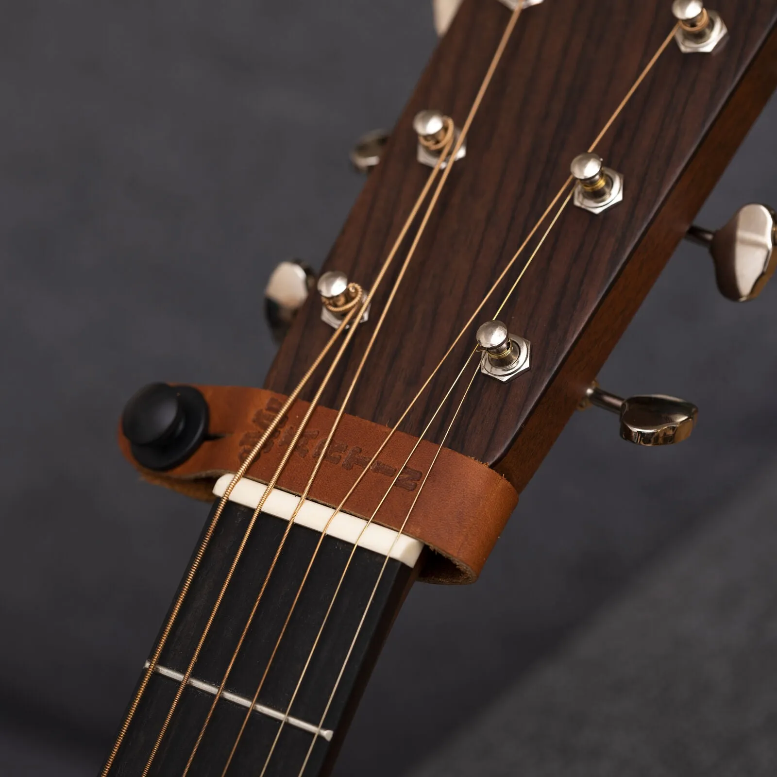 Martin 18A0032 Headstock Tie, Brown