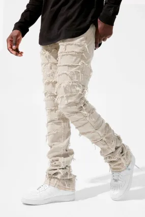 Martin Stacked - Cosmic Denim (Cream)