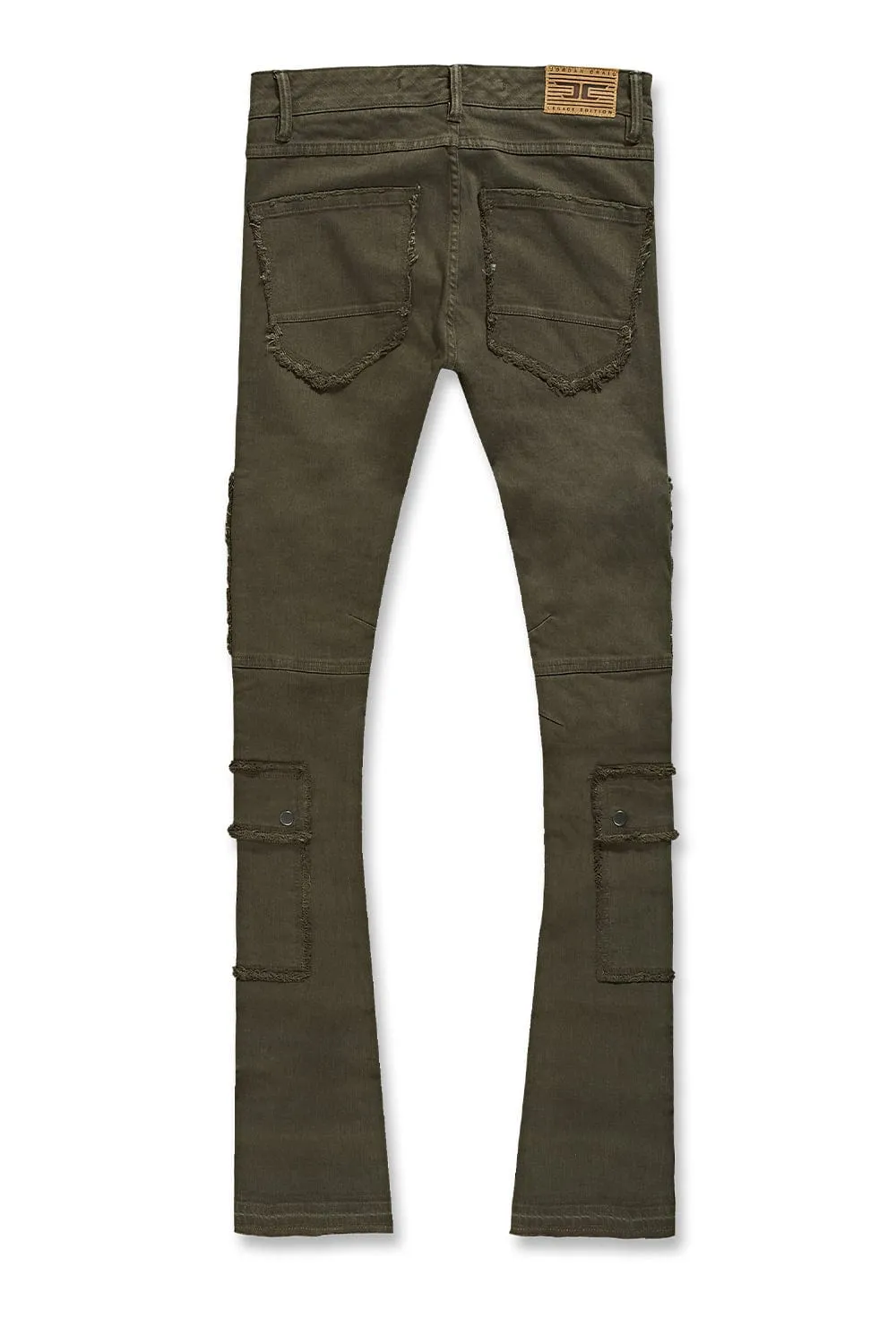 Martin Stacked - El Dorado Cargo Pants (Army Green)