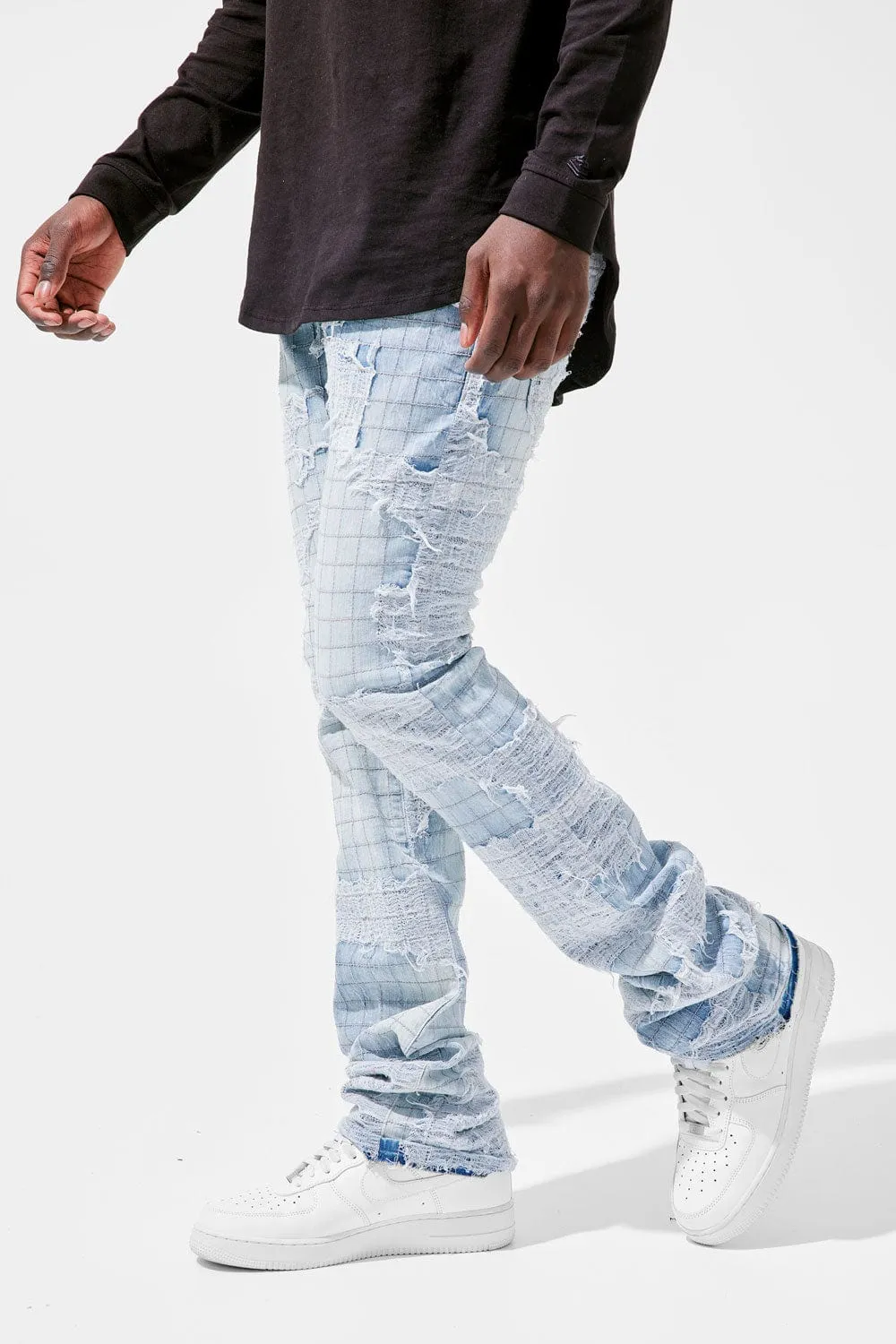 Martin Stacked - Full Moon Boro Denim